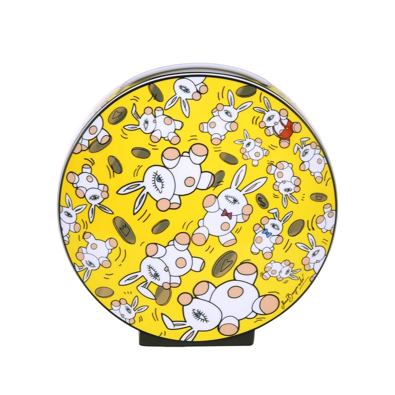 Vase Magic Bunnies Gold 20 - Mauro Bergonzoli