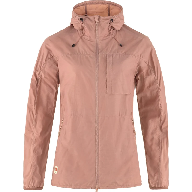 Fjallraven 83516-300 High Coast Wind Jacket W Jacket Women's Dusty Rose Size XL