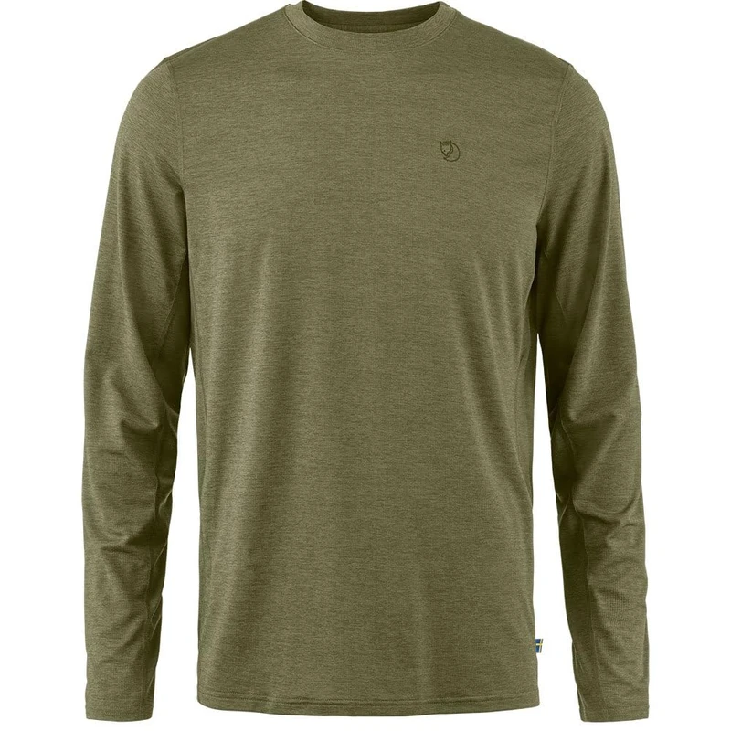 Fjallraven 12600214-620 Abisko Day Hike LS M Sweatshirt Men's Green Size L