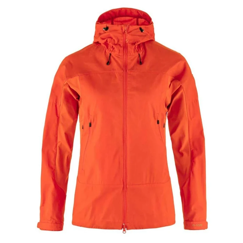 Fjallraven 86131-214 Abisko Lite Trekking Jacket W Jacket Women's Flame Orange Size XS