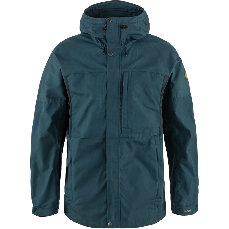 Fjallraven 81166-570-555 Kaipak Jacket M Jacket Men's Mountain Blue-Dark Navy Size S