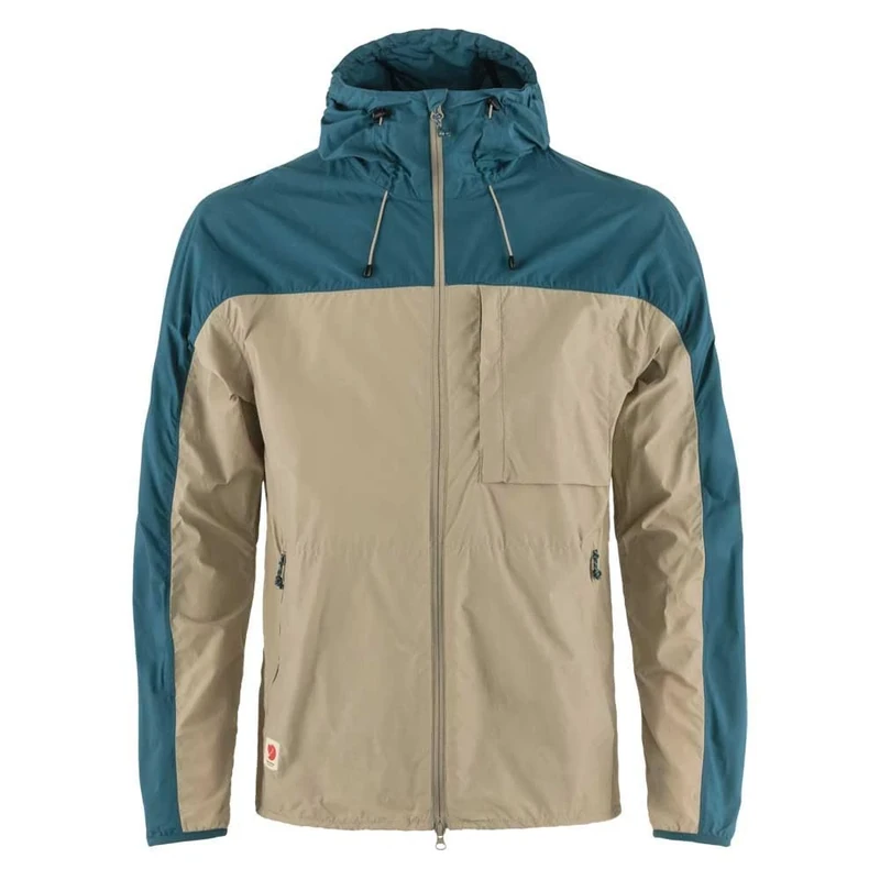 Fjallraven 82606-118-574 High Coast Wind Jacket M Jacket Men's Fossil-Deep Sea Size L