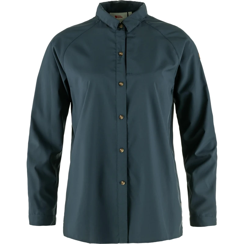Fjallraven 14600167-560 Abisko Hike Shirt W Shirt Women's Navy Size XL
