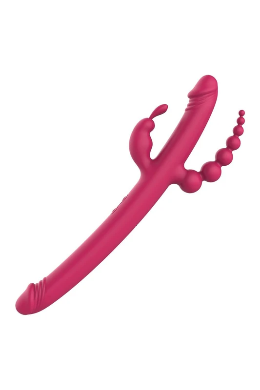 Dream Toys Essentials Anywhere Pleasure Vibe Pink Vibrator 40 cm