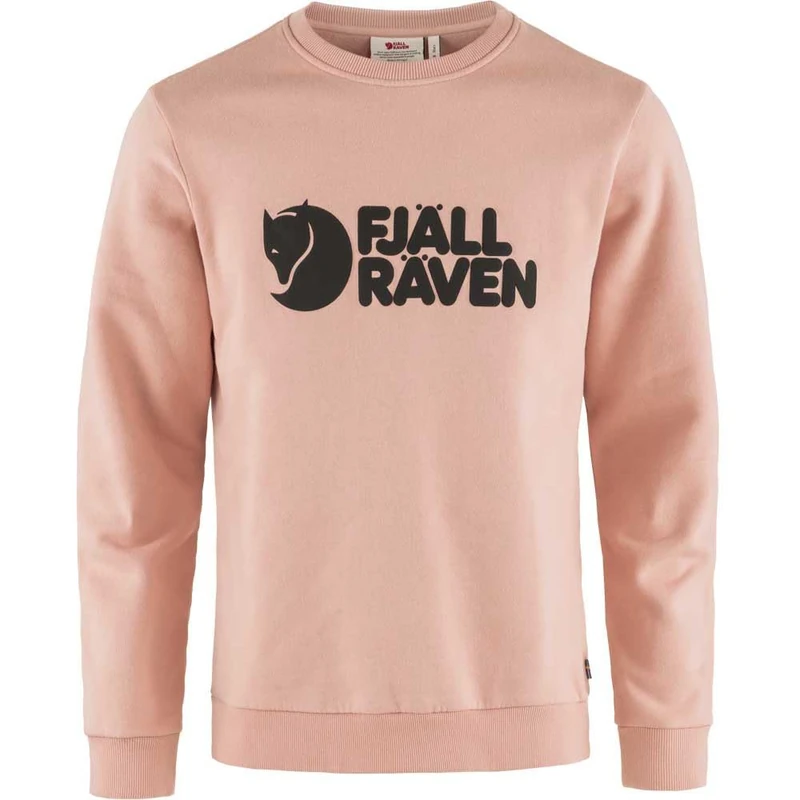 Fjallraven 84142-302 Fjällräven Logo Sweater M Sweatshirt Men's Chalk Rose Size M