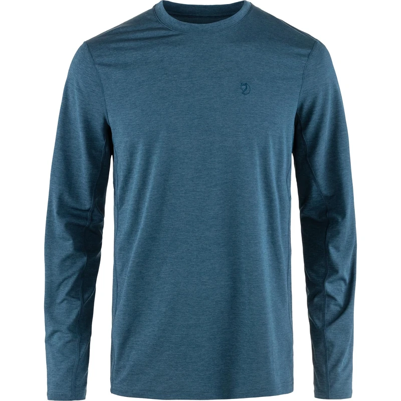 Fjallraven 12600214-534 Abisko Day Hike LS M Sweatshirt Men's Indigo Blue Size XS