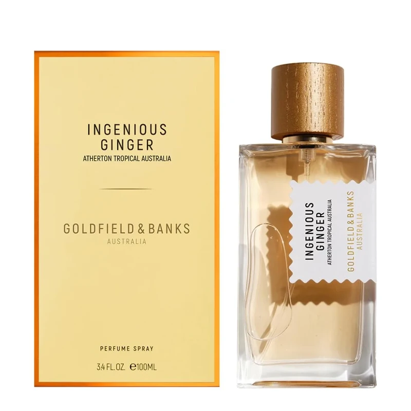 GOLDFIELD & BANKS Ingenious Ginger Perfume Spray, Unisex (100 ml)