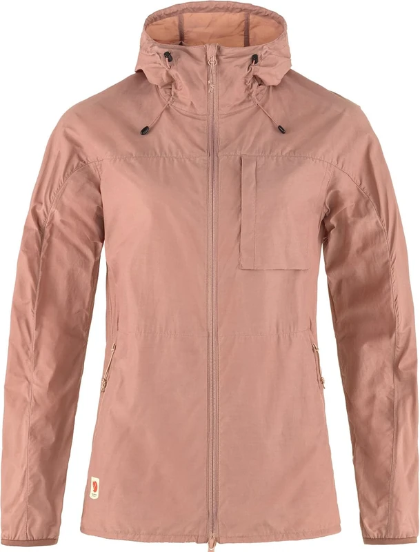 Fjallraven 83516-300 High Coast Wind Jacket W Jacket Women's Dusty Rose Size XS
