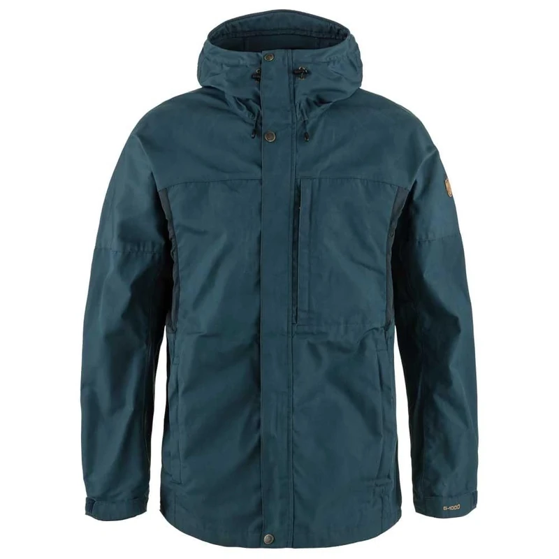 Fjallraven 81166-570-555 Kaipak Jacket M Jacket Men's Mountain Blue-Dark Navy Size XL