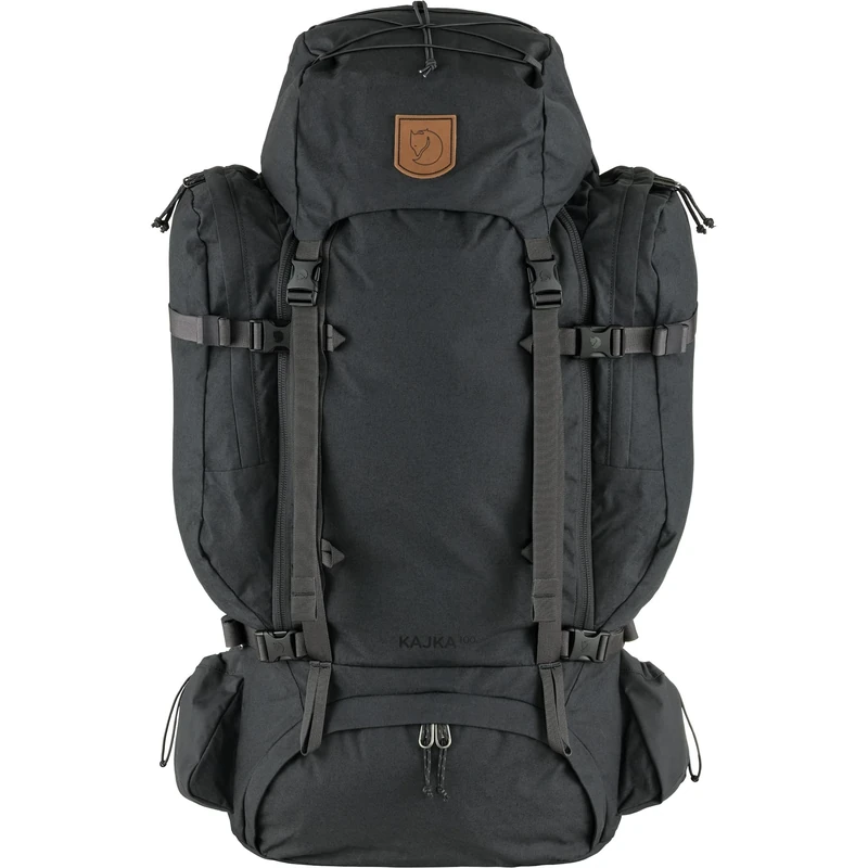 Fjallraven 23200259-037 Kajka 100 Sports backpack Unisex Coal Black Size UNI