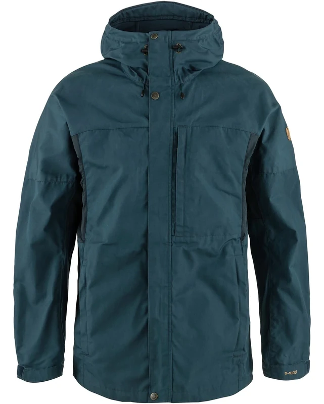 Fjallraven 81166-570-555 Kaipak Jacket M Jacket Men's Mountain Blue-Dark Navy Size XXL