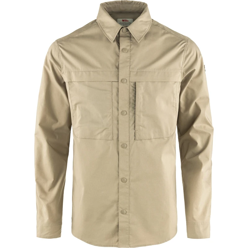 Fjallraven 12600194-030 Abisko Trail Shirt LS M Shirt Men's Dark Grey Size XS