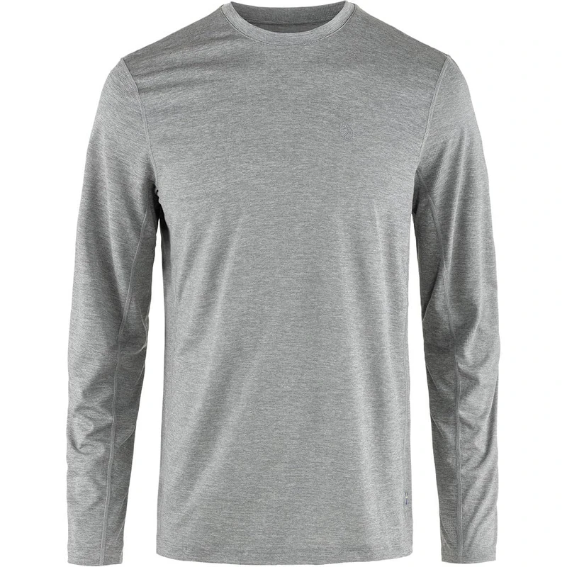 Fjallraven 12600214-016 Abisko Day Hike LS M Sweatshirt Men's Shark Grey Size S - Image 1