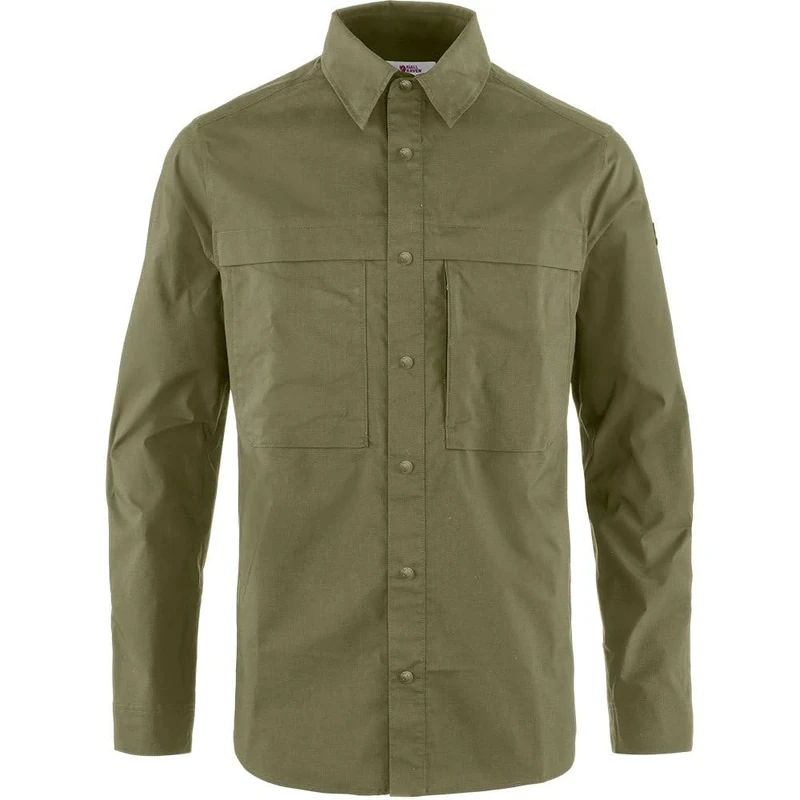 Fjallraven 12600194-620 Abisko Trail Shirt LS M Shirt Men's Green Size S