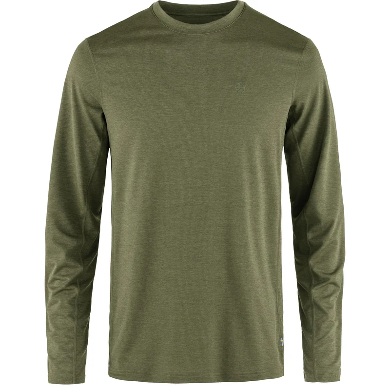 Fjallraven 12600214-620 Abisko Day Hike LS M Sweatshirt Men's Green Size S