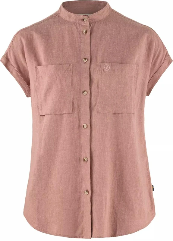 Fjallraven 14600160-300 Övik Hemp Shirt SS W Shirt Women's Dusty Rose Size L