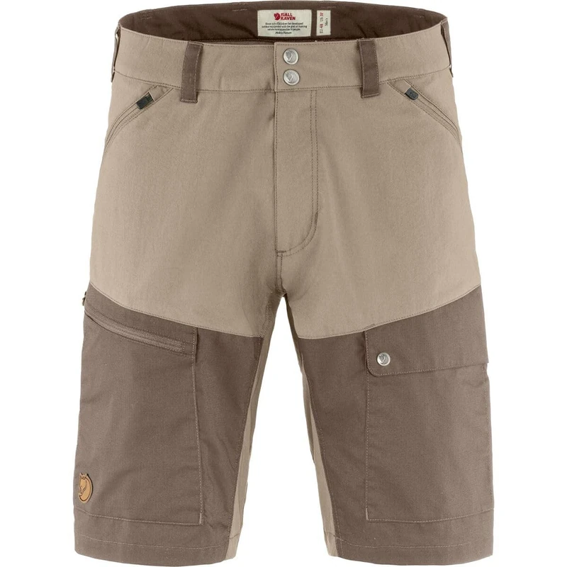 Fjallraven 81153-118-244 Abisko Midsummer Shorts M Shorts Men's Fossil-Suede Brown Size 52