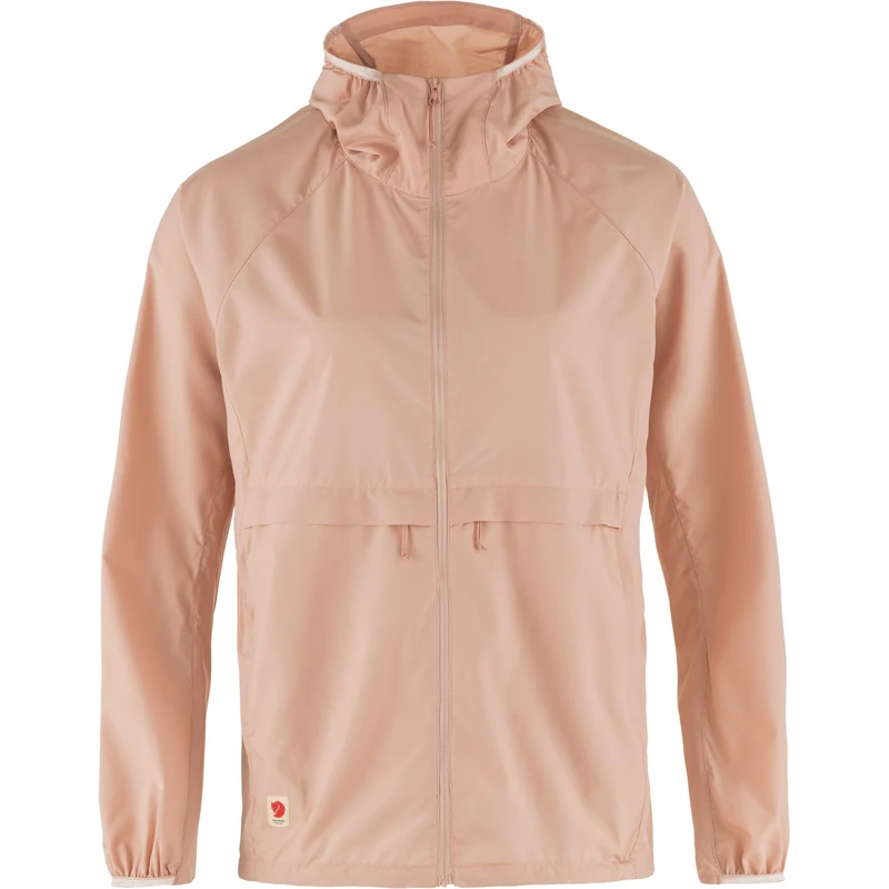 Fjallraven 14500153-302 High Coast Wind Hoodie W Sweatshirt Women's Chalk Rose Size L