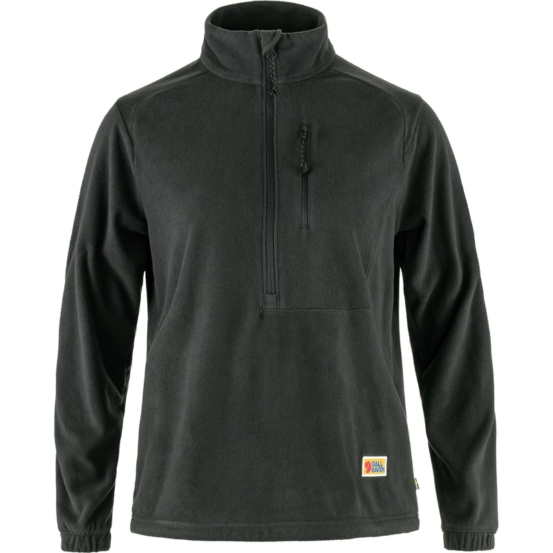 Fjallraven 84785-030 Vardag Lite Fleece W Sweatshirt Women's Dark Grey Size XL