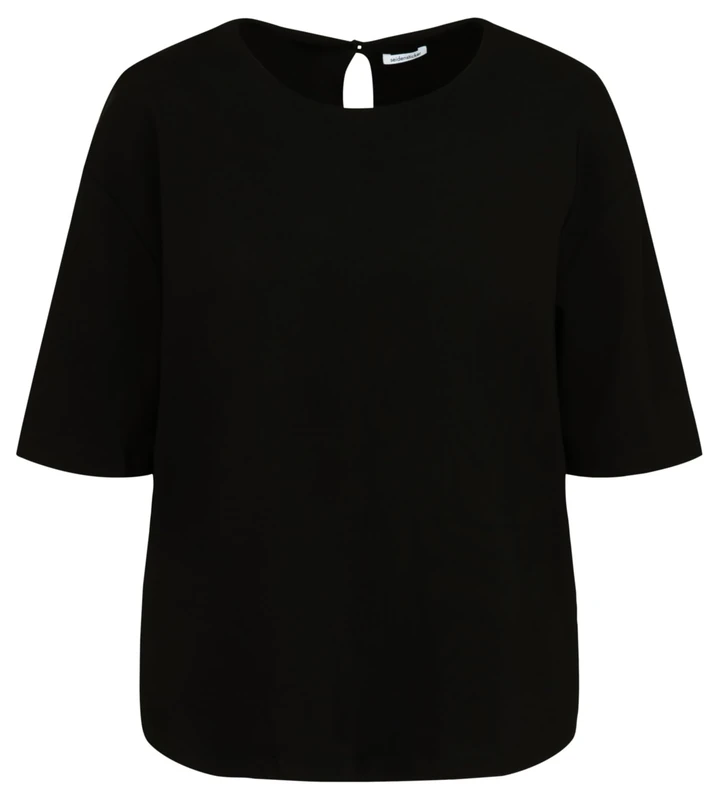 Seidensticker Women's Fashion Blouse, Black, 22 - Image 1