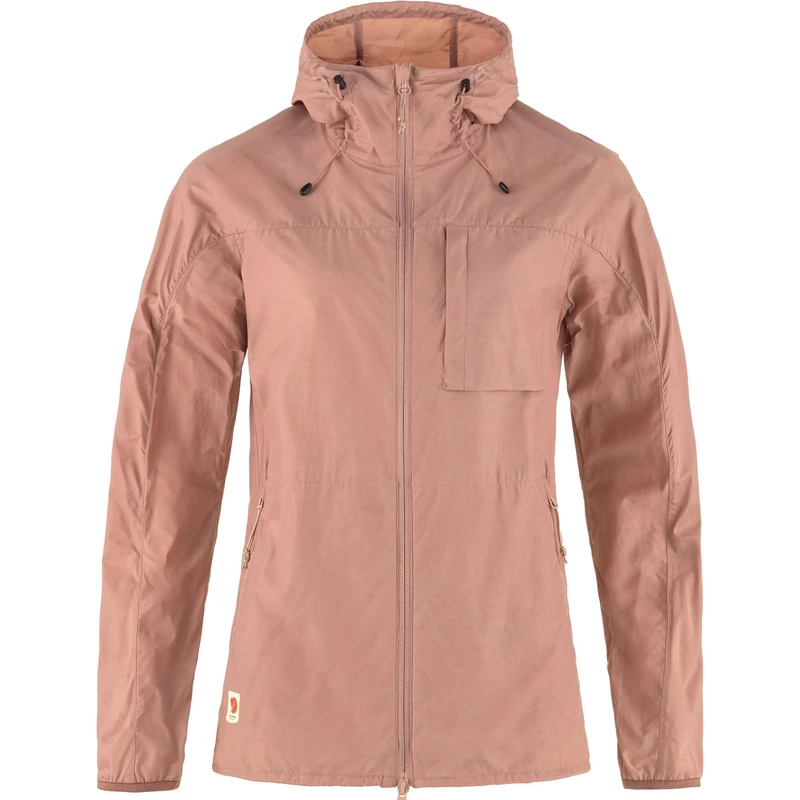 Fjallraven 83516-300 High Coast Wind Jacket W Jacket Women's Dusty Rose Size XXS