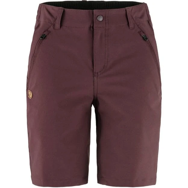 Fjallraven 14200143-357 Abisko Trail Stretch Shorts W Shorts Women's Port Size 48