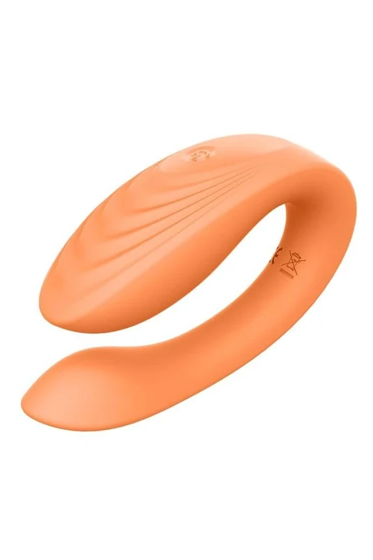 Dream Toys Glam Couples Vibrator Orange 6.5 – 8.5 cm