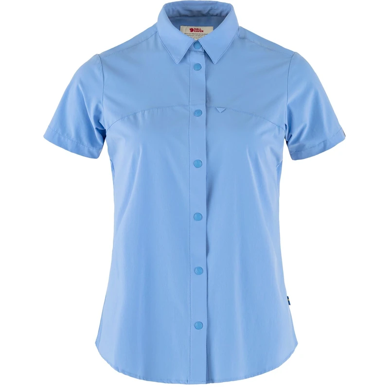 Fjallraven 87037-537 High Coast Lite Shirt SS W Shirt Women's Ultramarine Size S
