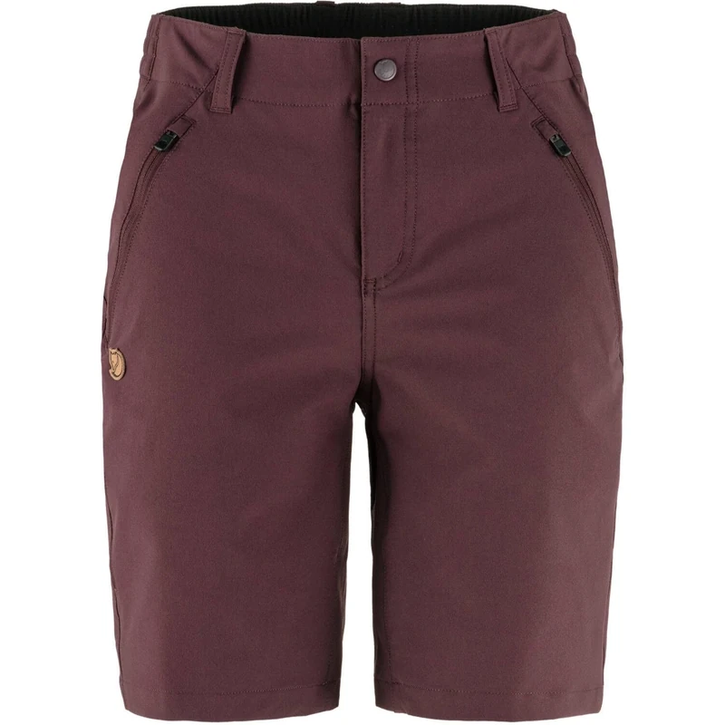 Fjallraven 14200143-357 Abisko Trail Stretch Shorts W Shorts Women's Port Size 44