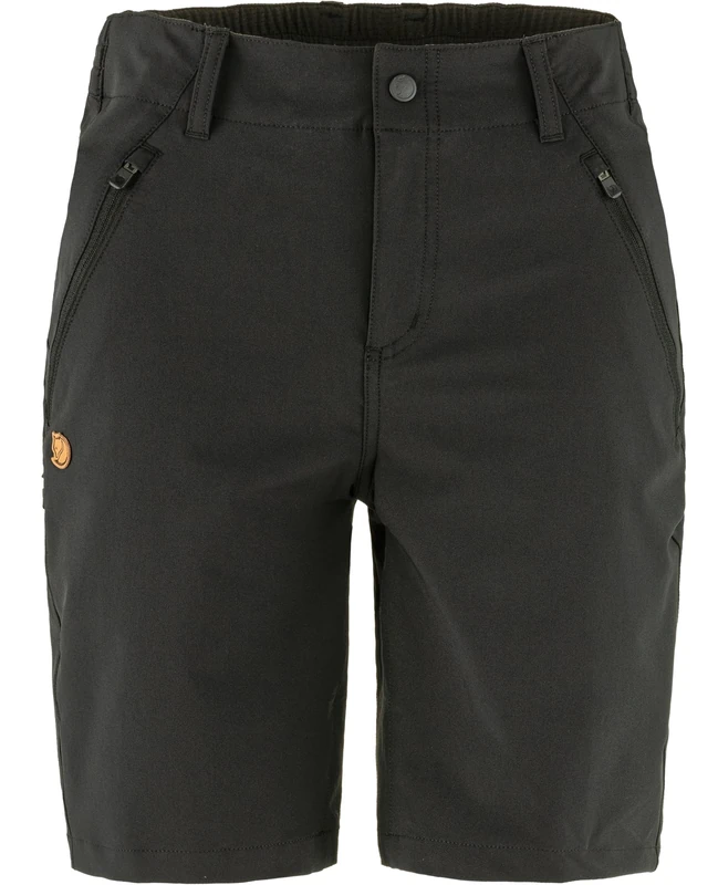 Fjallraven 14200143-550 Abisko Trail Stretch Shorts W Shorts Women's Black Size 34 - Image 1