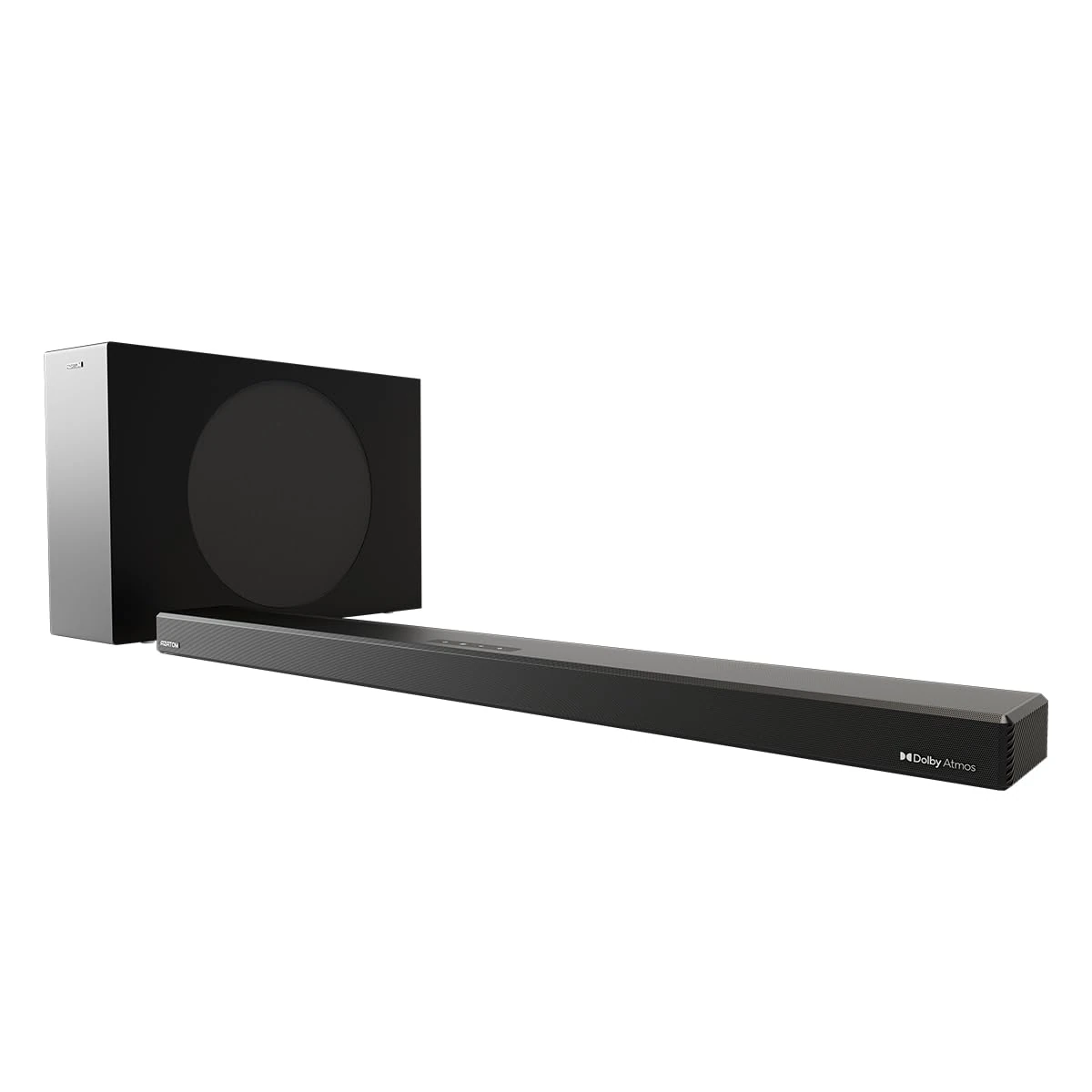 AZATOM Dolby Atmos Soundbar 2.1.2 with Wireless Subwoofer | 240W High-Resolution Surround Sound | HDMI eARC, ARC, Optical, Bluetooth | Home Theatre Audio System for 4K TVs & Movies Pulsar PR500