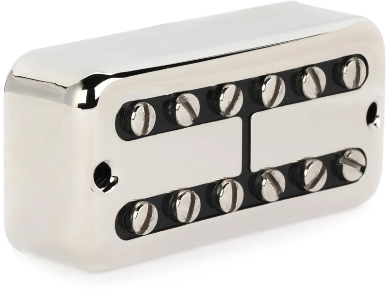 DiMarzio® PAF'Tron™, Neck Pickup, Standard Spaced, Nickel Cover, Black Insert