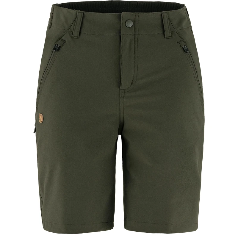 Fjallraven 14200143-662 Abisko Trail Stretch Shorts W Shorts Women's Deep Forest Size 40