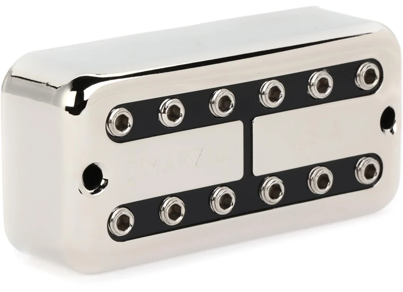 DiMarzio® Super Distor’Tron™ Pickup, F-Spaced, Nickel Cover, Black Insert