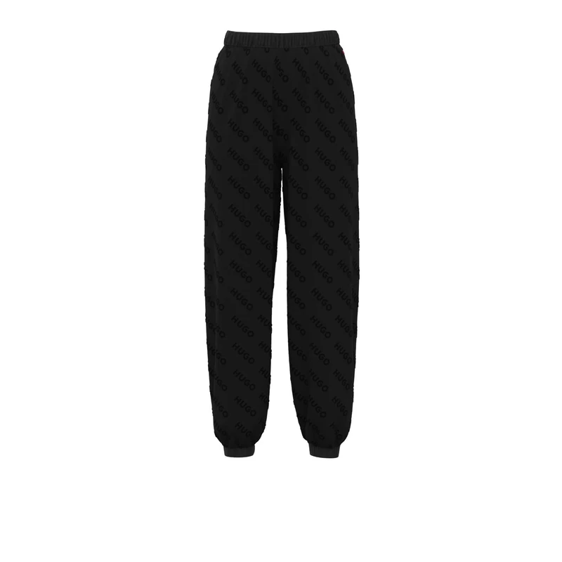 HUGO Women's VLOCKY Loungewear_Pant, Black2, XL