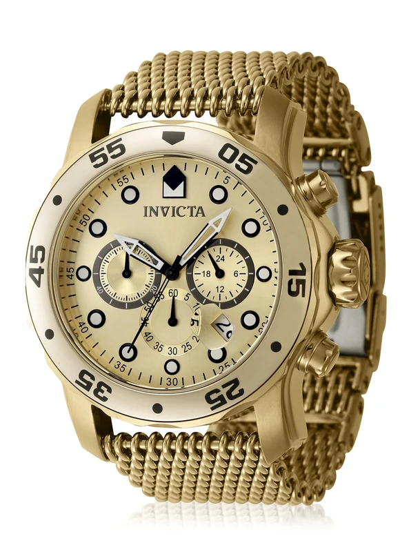 Invicta Men's Analog Quartz Watch with Stainless Steel Strap 47240