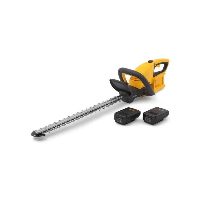 STIGA HT 300e Kit Cordless Hedge Trimmer, 54 cm Blade, 2 x 20V ePower Batteries, Adjustable and Rotating Handle, Up to 1 Hour Runtime, Accurate and Silent Cutting, Batteries Included