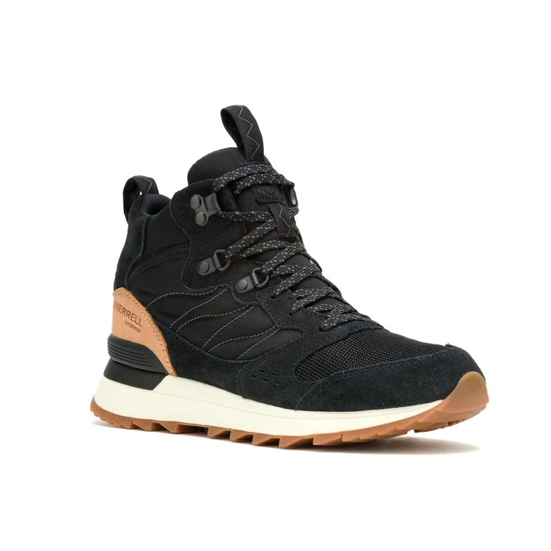 Merrell Women's Alpine 83 Sneaker Recraft Mid Waterproof Fashion Boot, Black, 5 UK