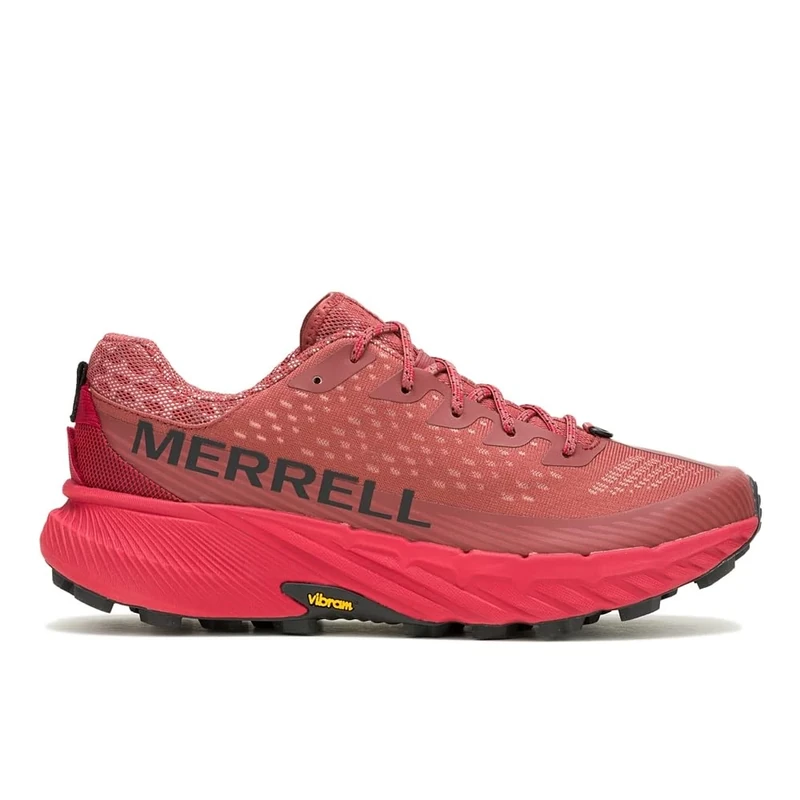 Merrell Men's Trail Running Sneaker, Red Oxide, 8 UK