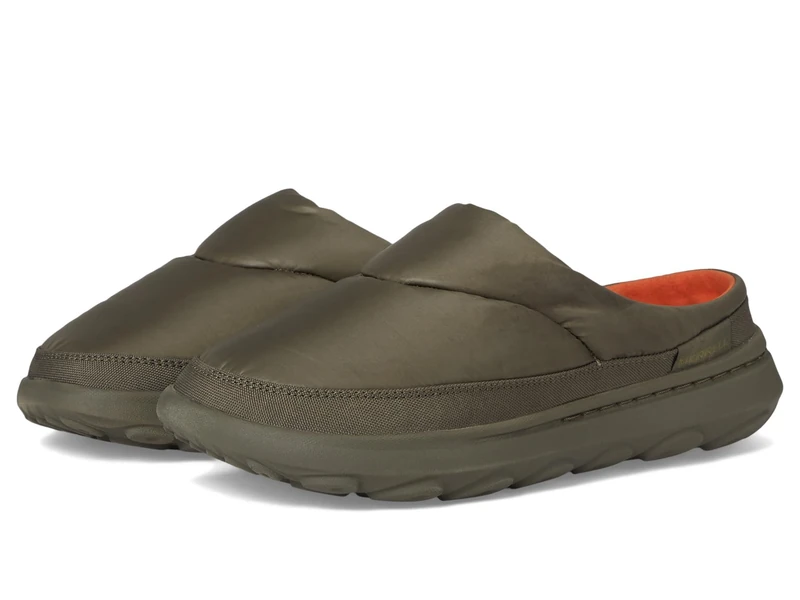 Merrell Men's Hut Moc 2 Quilted Slide Slipper, Olive, 10.5 UK - Image 1