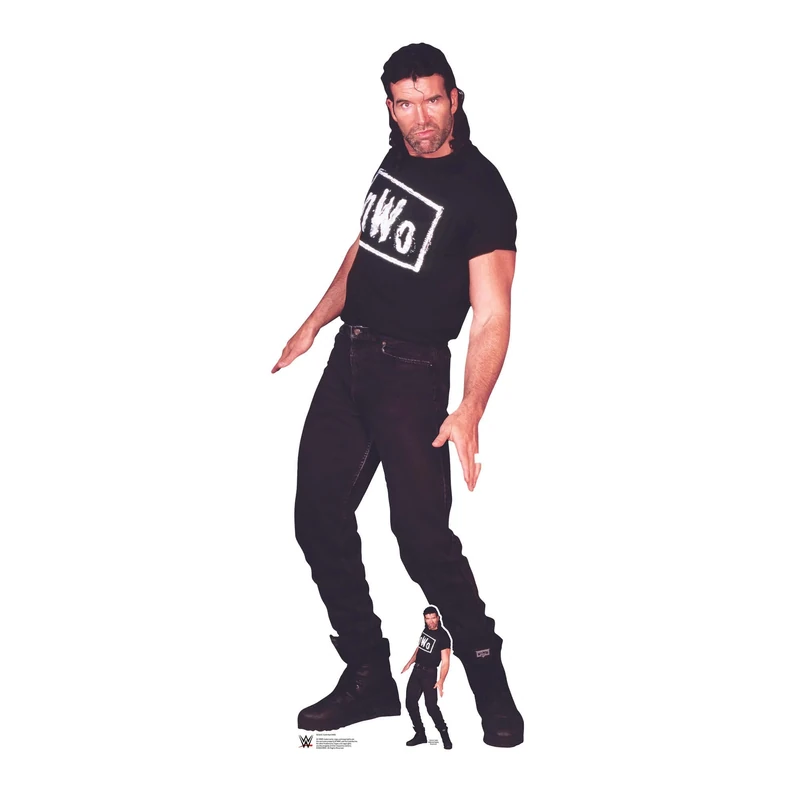 Star Cutouts SC4415 WWE Scott Hall NWO Lifesize Cardboard Cutout – Wrestling Party Decoration, Event Display & NWO Collector Gift