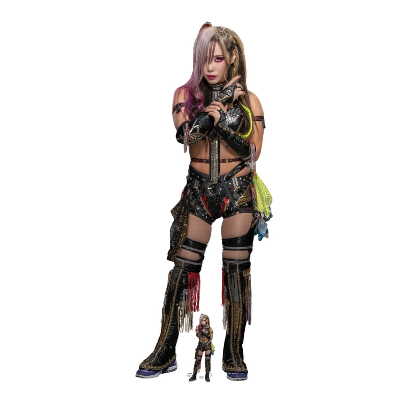 Star Cutouts SC4409 WWE Kairi Sane Pirate Princess Lifesize Cardboard Cutout – Wrestling Party Decoration, Event Display & Fan Gift
