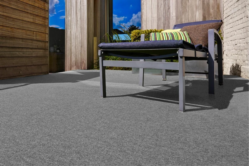 andiamo 1101322 Kunstrasen eckig Artificial Grass Field Square, Gray, 133 x 500 cm - Image 1
