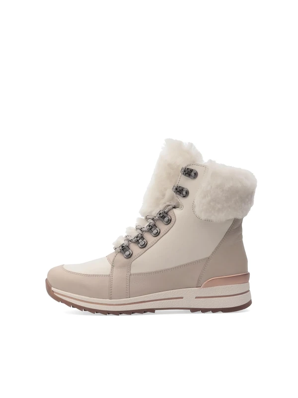 ARA Osaka Shell Women's Ankle Boots, Marble, Light, Shell Marble, 36.5 EU Weit