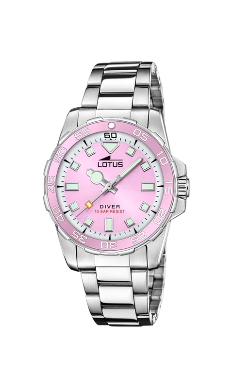 Lotus Ladies Stainless Steel Watch with Steel Bracelet 18937/1