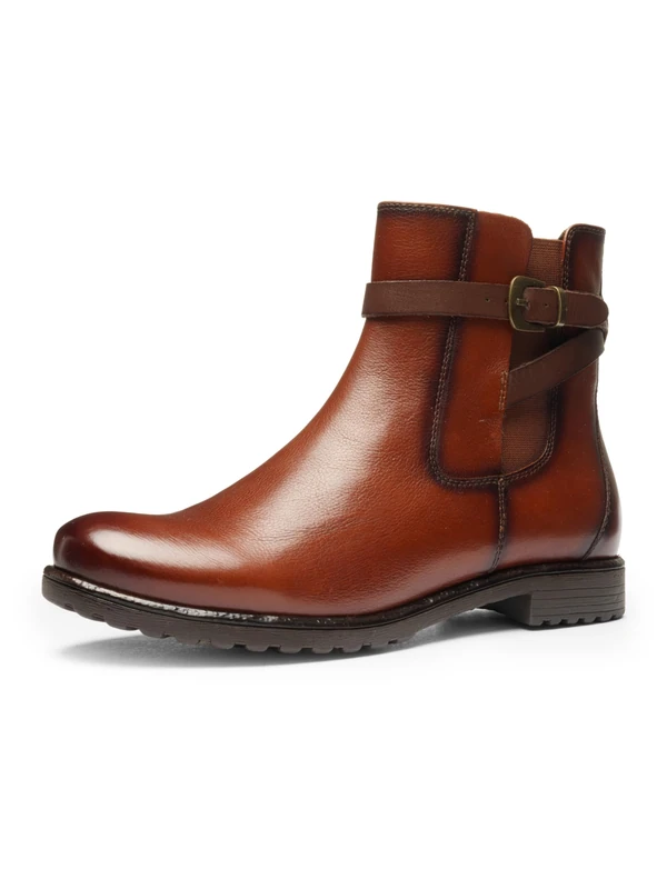 ARA Women's Liverpool Ankle Boots, Cognac, Cafe, EU 41, Cognac Coffee, 8.5 UK