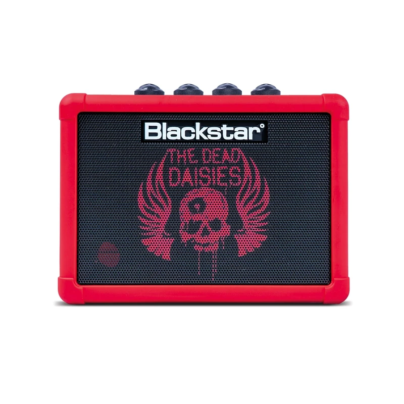 Blackstar Fly 3 Dead Daisies Edition Bluetooth Portable Battery Powered Mini Electric Guitar Amp Black MP3 Line In & Headphone Line Out