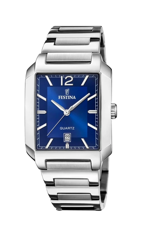 Festina Mens Stainless Steel Watch with Steel Bracelet F20677/3