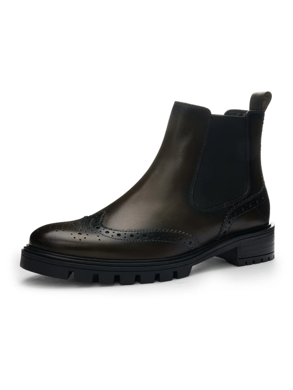 ARA Women's Tulsa Chelsea Boot, Forest, 7.5 UK
