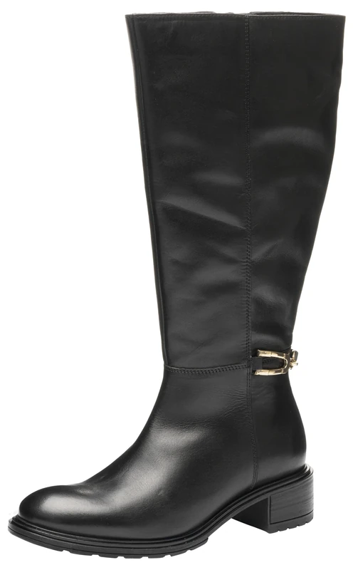 ARA Women's Parker Mid Calf Boot, Black, 7.5 UK